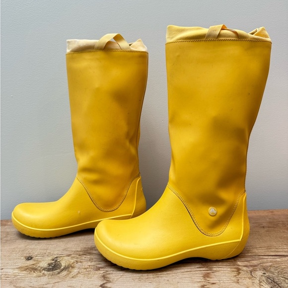 Crocs Rainfloe Boot - Yellow - Picture 2 of 9